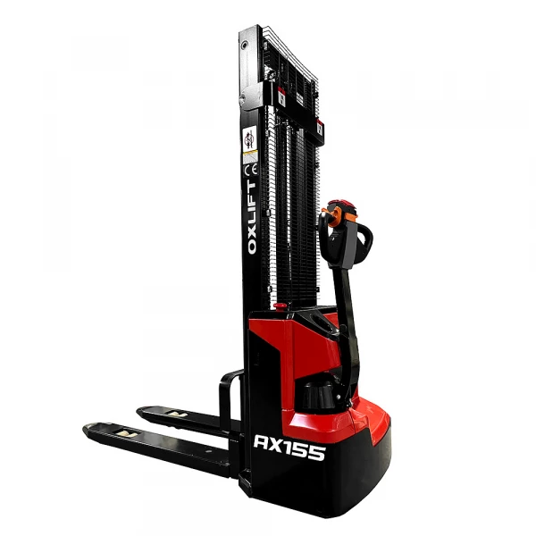 Самоходный штабелер OXLIFT AX155 3000 мм 1550 кг Gel 120Ah