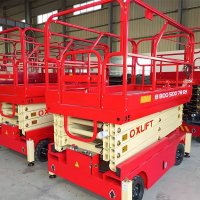 Ножничный подъемник QX-030-070 OXLIFT 7000 мм 300 кг HV Market