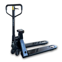 Гидравлическая тележка с весами OX 20V OXLIFT 2000 кг HV Market