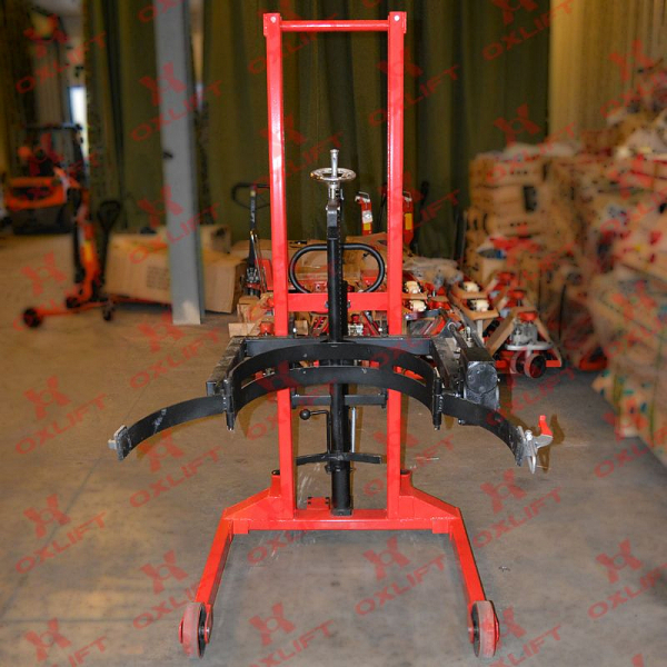 Тележка-Штабелер для кантовки бочек HS-DT1435 оптима OXLIFT 1400 мм 350 кг