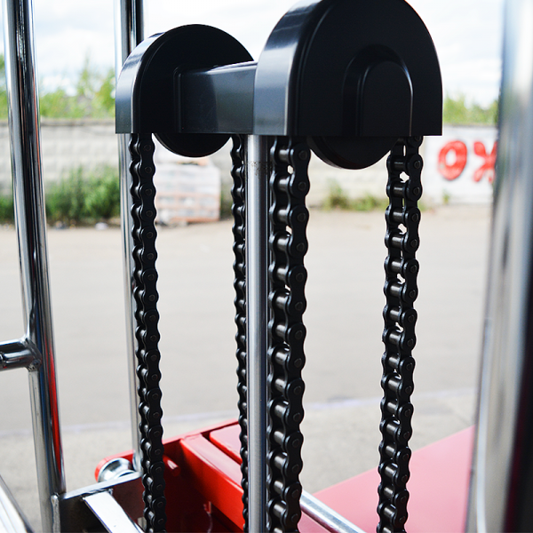 Ручной гидравлический штабелер с подъемной платформой OXLIFT HS4015 1500 мм 400 кг HV Market