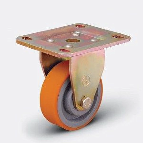 Колесо большегрузное полиуретановое неповоротное ED02 VBP ⌀ 150 HV Market