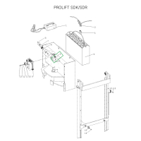 Замок включения питания для штабелеров SDR 1536/1545S/1645/1656/2036/2045, SDK, для тележек SK20 HV Market