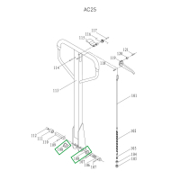 Втулка ручки для гидравлических тележек JC20 HV Market