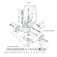 Ось крепления ручки для гидравлических тележек DF25 HV Market