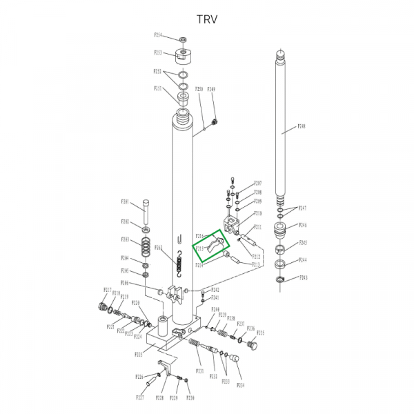 Педаль подъема для TRV HV Market