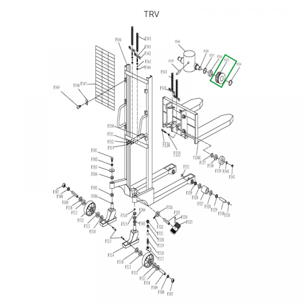 Ролик цепи для TRV HV Market