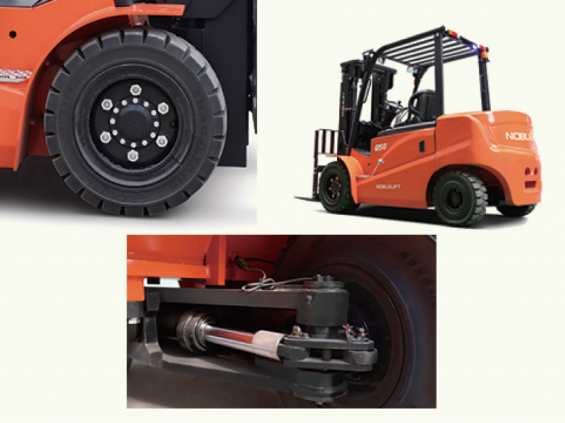 Электрический вилочный погрузчик FE4P40Q Duplex mast (Литий 412Ач, FFL, В-4000мм) HV Market