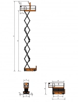 Ножничный подъемник Skyboom SSL-14HD HV Market